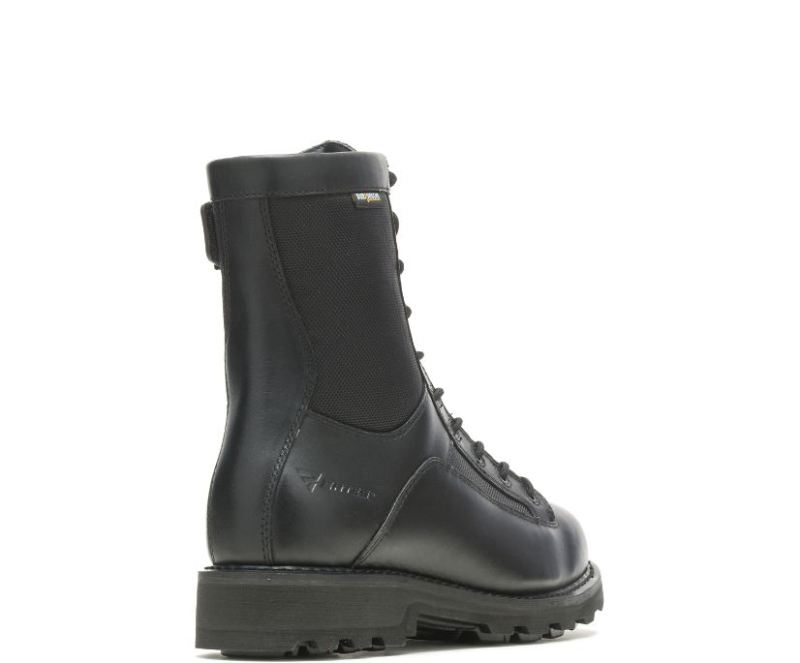 Bates Men's 8" Durashocks Lace-To-Toe Side Zip Boot-Black | Special Offer