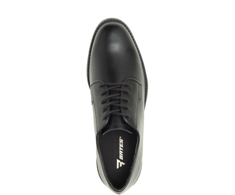 Bates Men's Sentry High Shine Oxford-Black | Special Offer