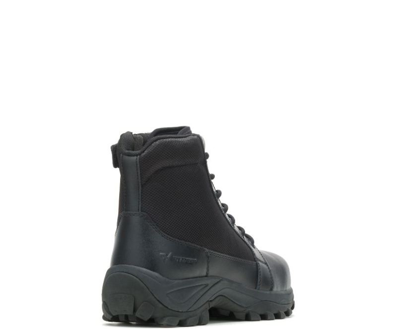 Bates Men's Fuse Mid Side Zip Steel Toe-Black | Special Offer