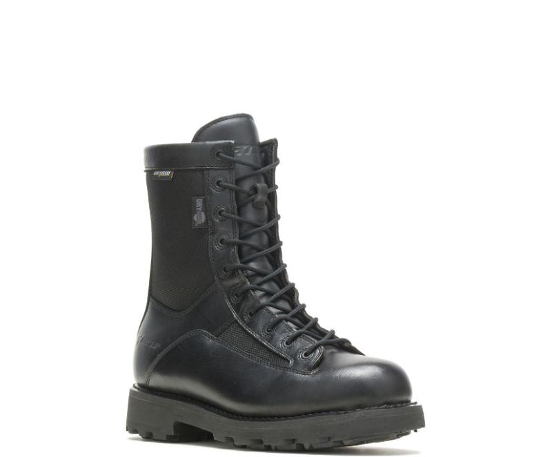 Bates Men's 8" Durashocks Waterproof Lace-To-Toe Boot-Black | Special Offer