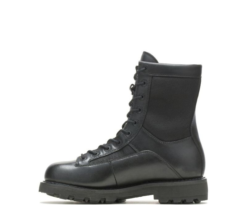 Bates Men's 8" Durashocks Waterproof Lace-To-Toe Boot-Black | Special Offer