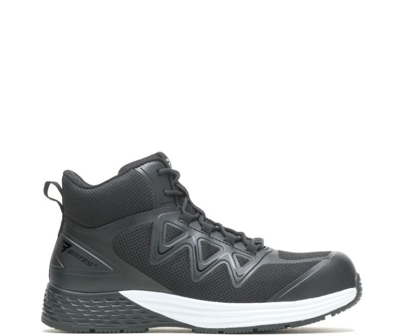 Bates Men's Rush Mid Work Composite Toe-Black | Special Offer