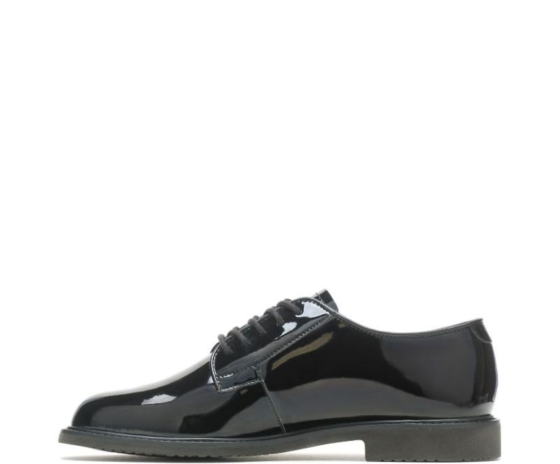 Bates Men's Sentry High Gloss Oxford-Black | Special Offer