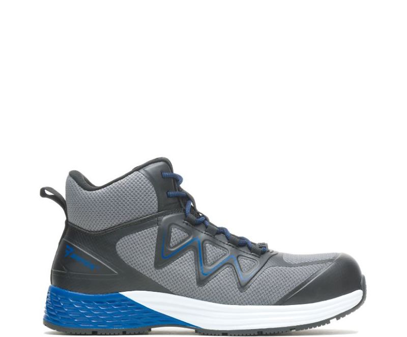 Bates Men's Rush Mid Work Composite Toe-Grey | Special Offer