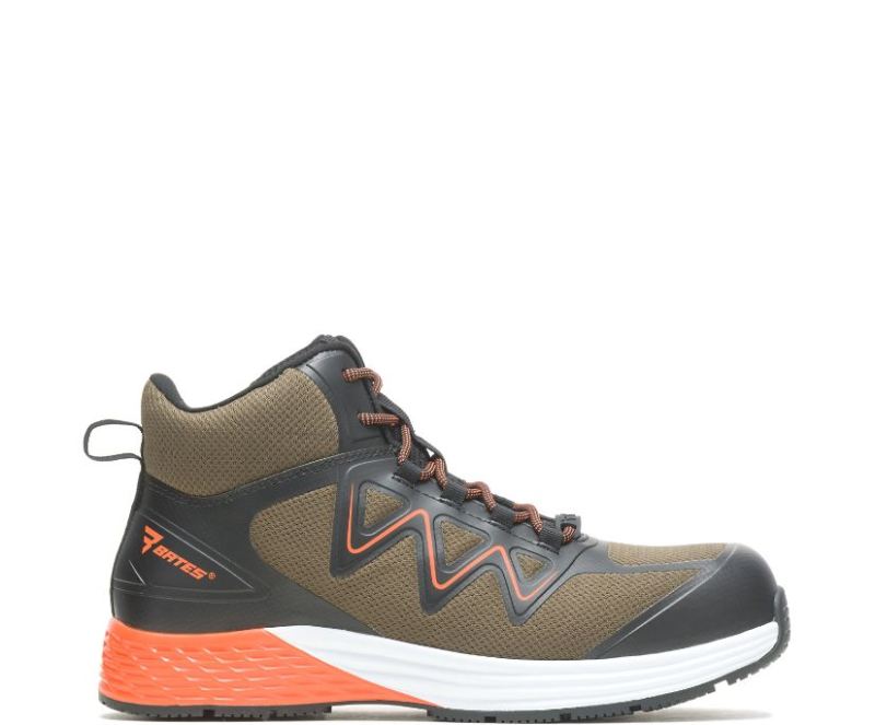 Bates Men's Rush Mid Work Composite Toe-Sage | Special Offer
