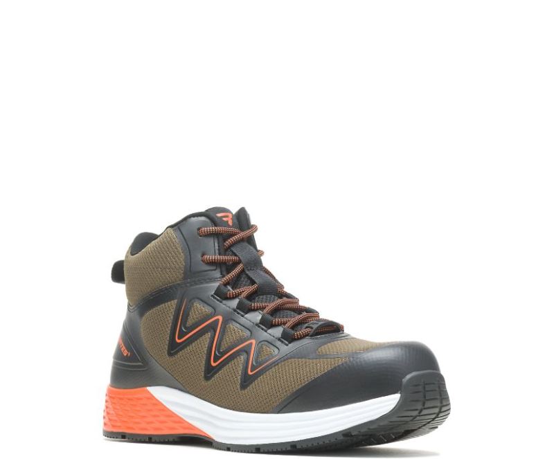 Bates Men's Rush Mid Work Composite Toe-Sage | Special Offer