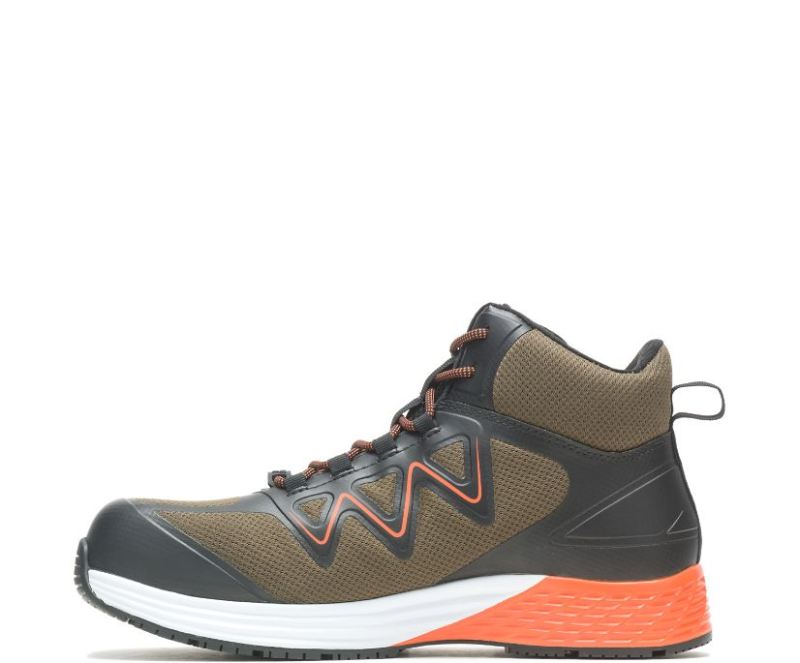 Bates Men's Rush Mid Work Composite Toe-Sage | Special Offer