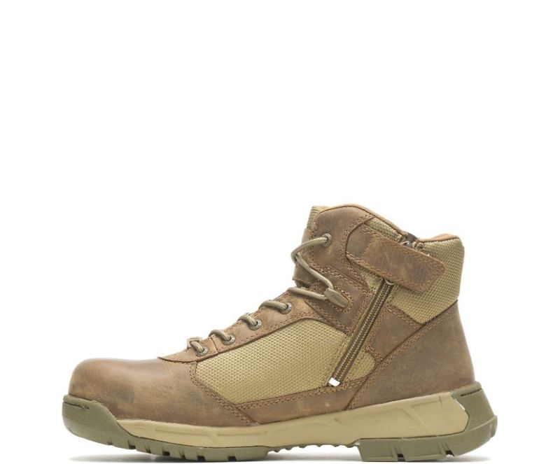 Bates Men's Tactical Sport 2 Mid Side Zip Composite Toe Eh-Coyote | Special Offer