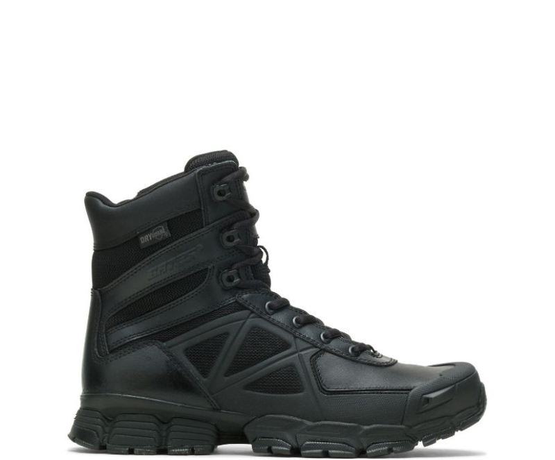 Bates Men's 8" Velocitor Zip Waterproof Boot-Black | Special Offer