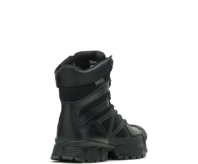 Bates Men's 8" Velocitor Zip Waterproof Boot-Black | Special Offer