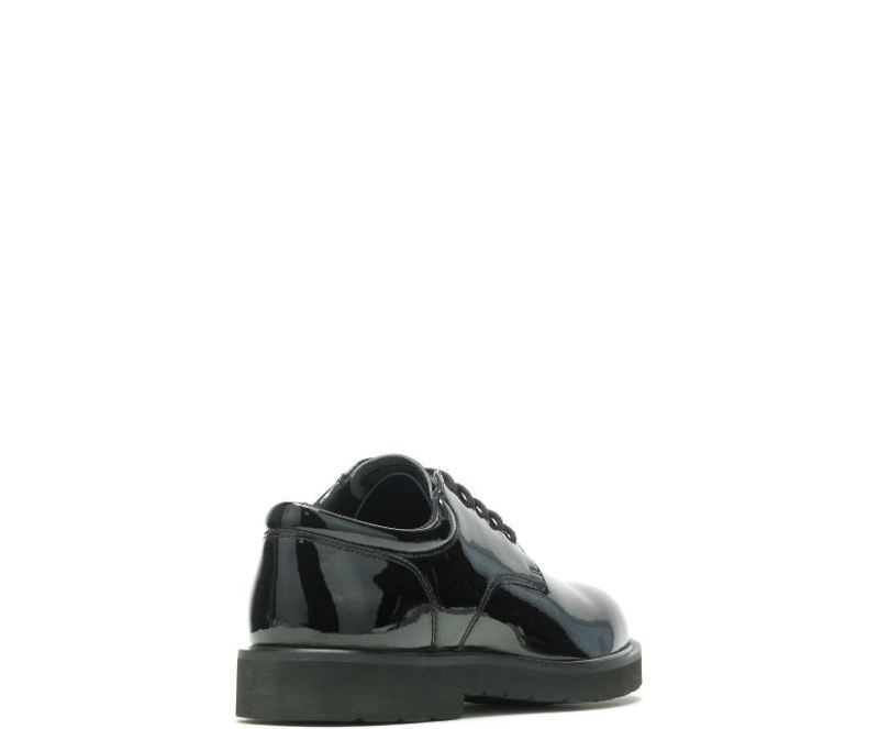 Bates Men's High Gloss Duty Oxford-Black | Special Offer