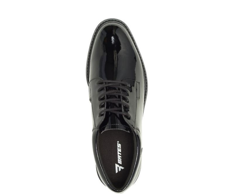 Bates Men's Sentry Lux High Gloss Oxford-Black | Special Offer