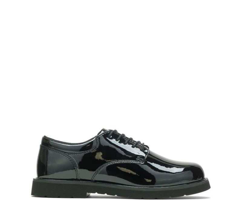 Bates Women's High Gloss Duty Oxford-Black | Special Offer