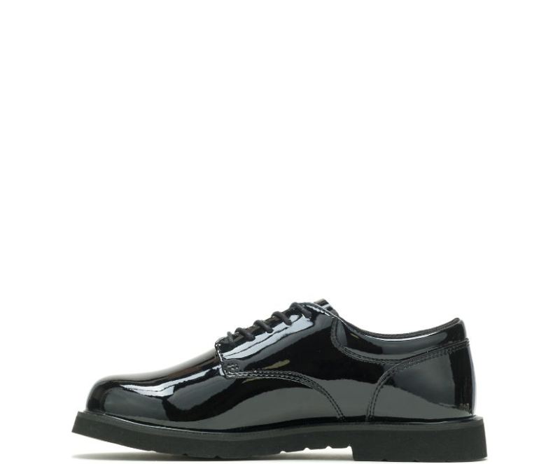 Bates Women's High Gloss Duty Oxford-Black | Special Offer