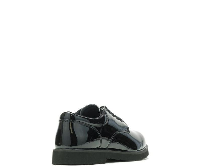 Bates Women's High Gloss Duty Oxford-Black | Special Offer