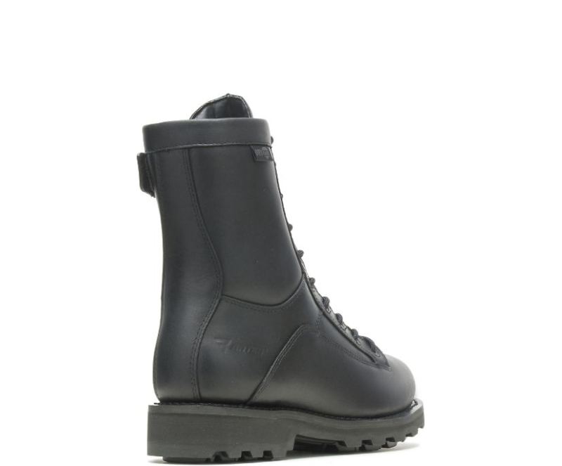 Bates Men's 8" Lace-To-Toe Durashocks Side Zip Dryguard-Black | Special Offer