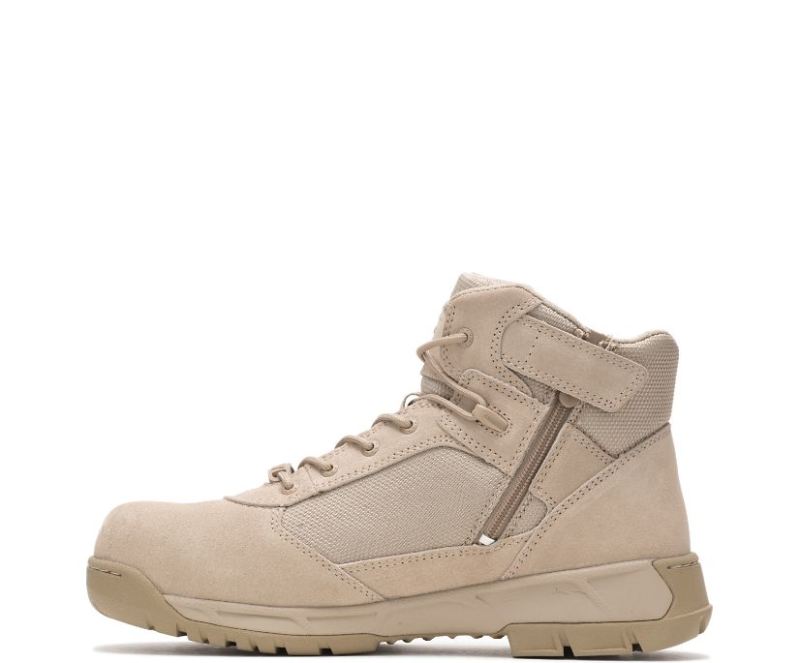 Bates Men's Tactical Sport 2 Mid Side Zip Composite Toe Eh-Desert Sand | Special Offer