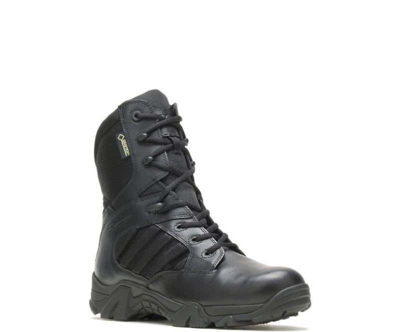 Bates Men's Gx-8 Side Zip Boot With Gore-Tex-Black | Special Offer