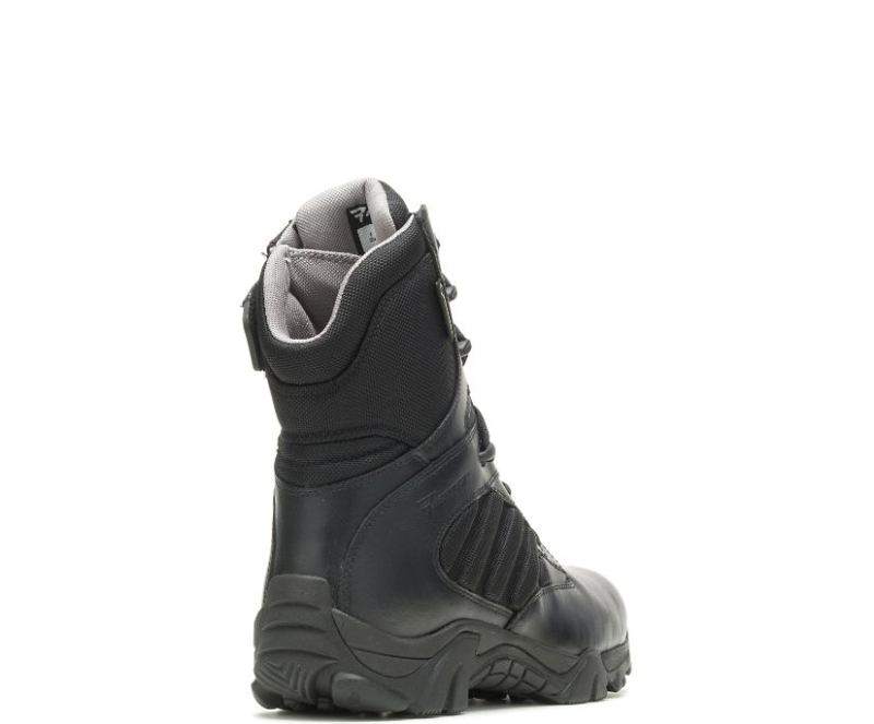 Bates Men's Gx-8 Side Zip Boot With Gore-Tex-Black | Special Offer