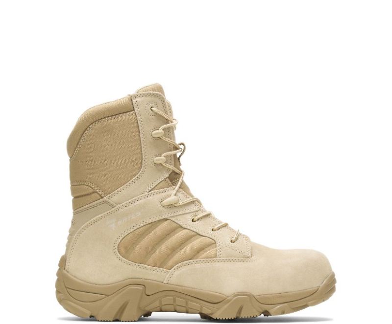 Bates Men's Gx-8 Desert Composite Toe Side Zip Boot-Desert Tan | Special Offer