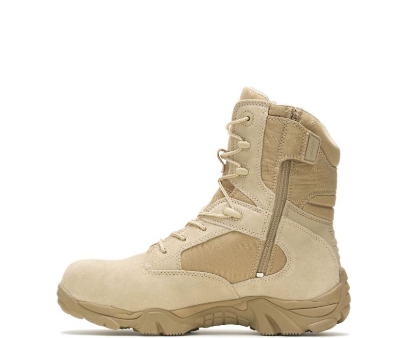 Bates Men's Gx-8 Desert Composite Toe Side Zip Boot-Desert Tan | Special Offer