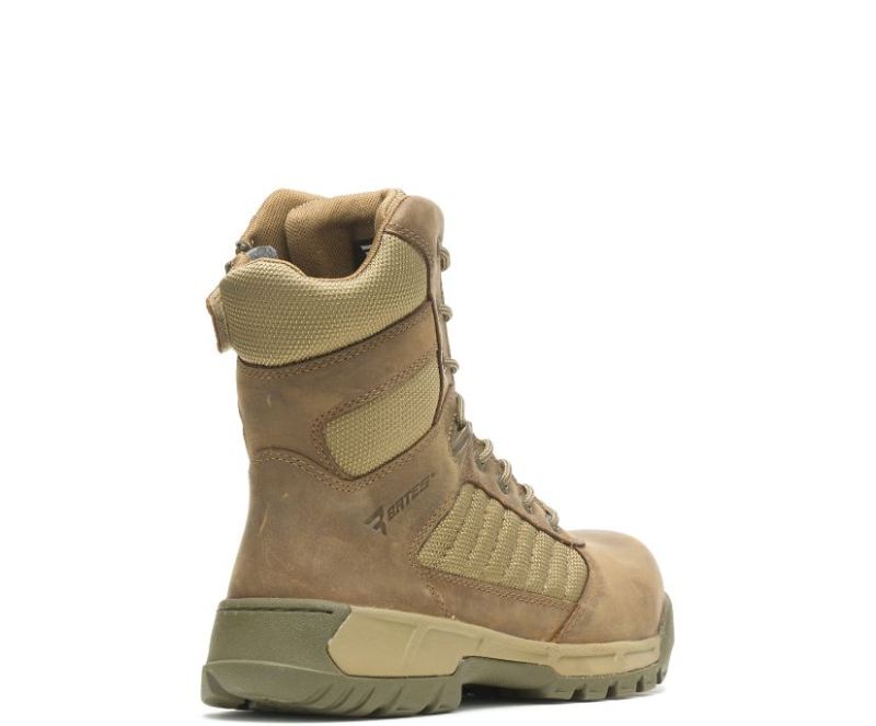 Bates Men's Tactical Sport 2 Tall Side Zip Composite Toe Eh-Coyote | Special Offer