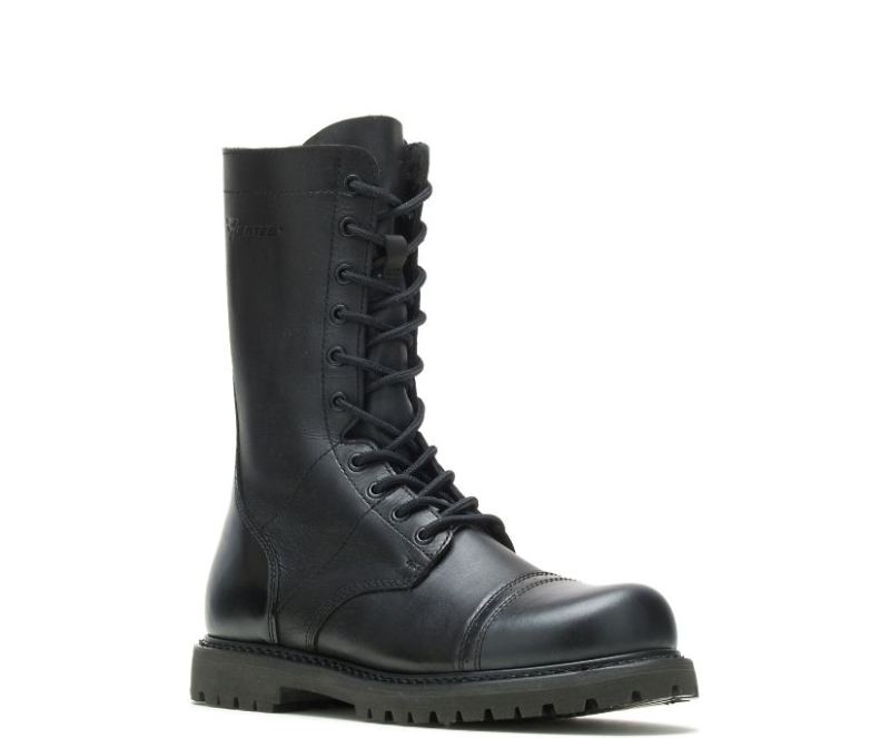 Bates Men's 11" Paratrooper Side Zip Boot-Black | Special Offer
