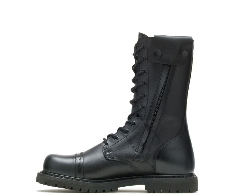 Bates Men's 11" Paratrooper Side Zip Boot-Black | Special Offer